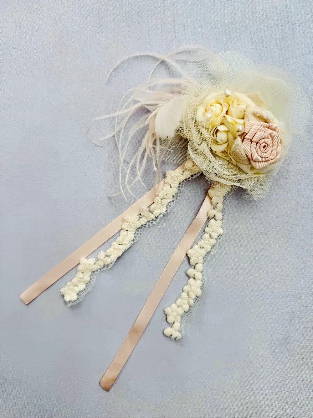 Dollcake Tulle Flower brooch